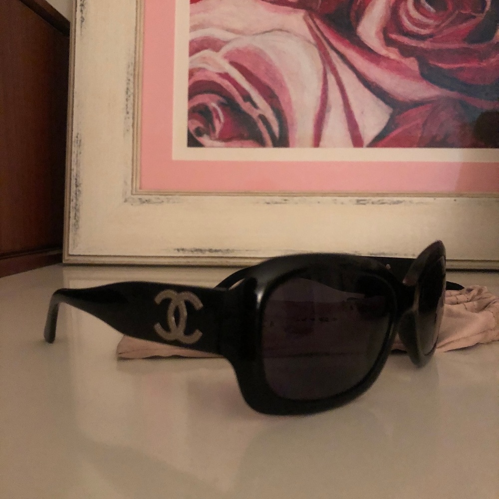 Chanel Black Sunglasses